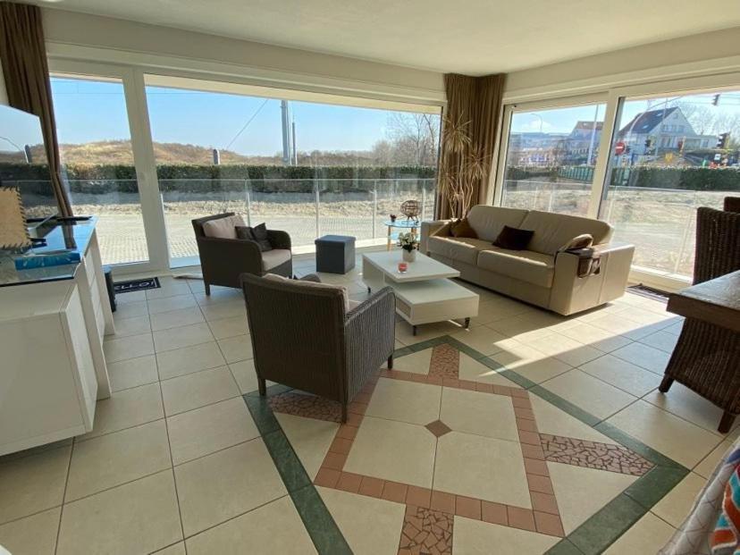 Seadream - Modern, Sunny With Big Terraces & Open View - Very Close To Sea, Beach, Shops, Restaurants & Beach Bars Nieuwpoort Eksteriør bilde
